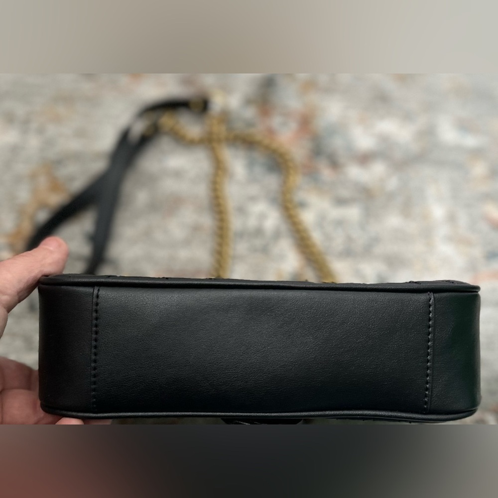 🎸GUCCI🎸🔥NWOT🔥Authentic Marmont Mini Matelassé Shoulder Bag - Picture 7 of 16